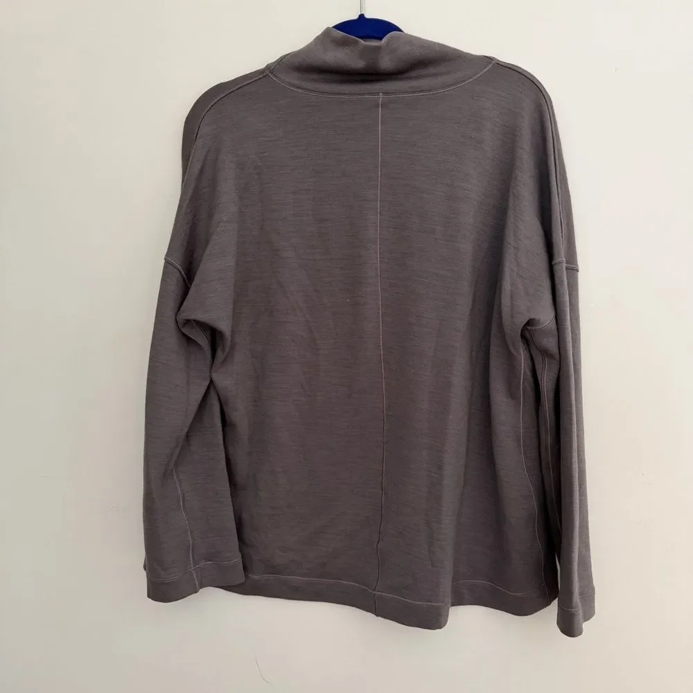 Lululemon Principal Dancer Funnel Neck merino wool Sweater